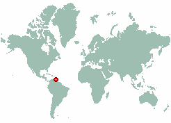 True Blue in world map